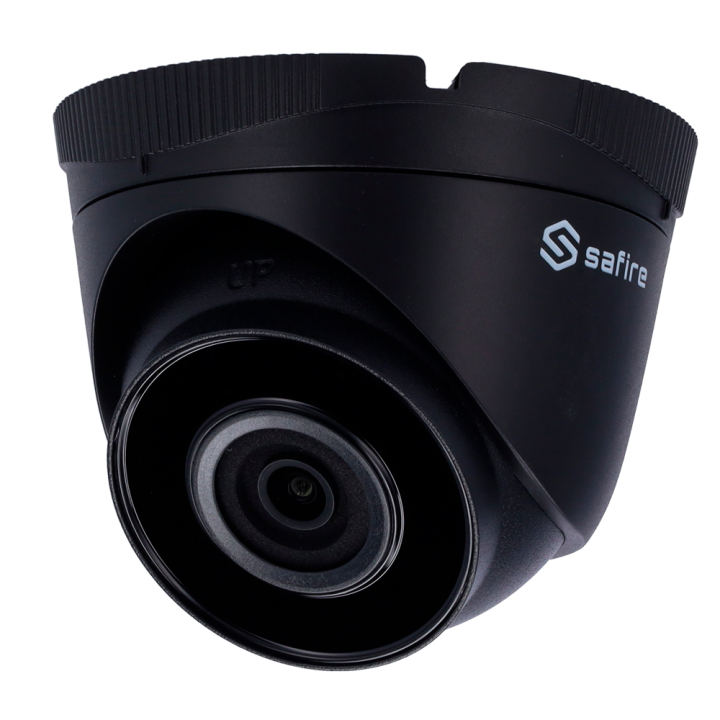 SAFIRE SF-IPT943-2E-BLACK 2MP Outdoor Turret IP Camera with PoE and Wi-Fi