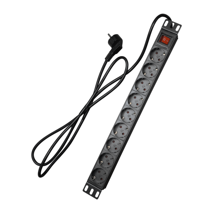 MARCA BLANCA PDU-9P1U-SWITCH 9-Outlet 1U Switched PDU