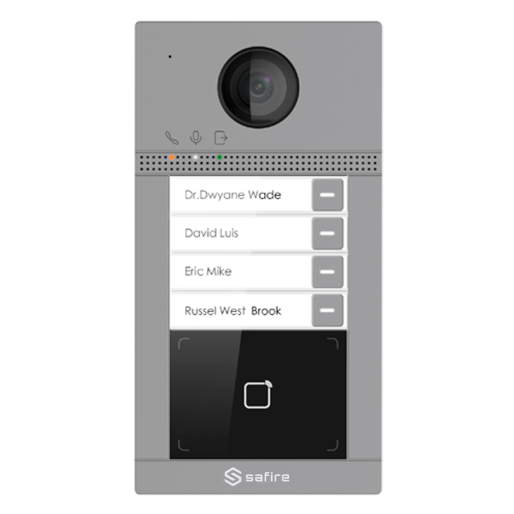 SAFIRE SF-VI112-IPW-4MF Security Device with Wi-Fi and PoE