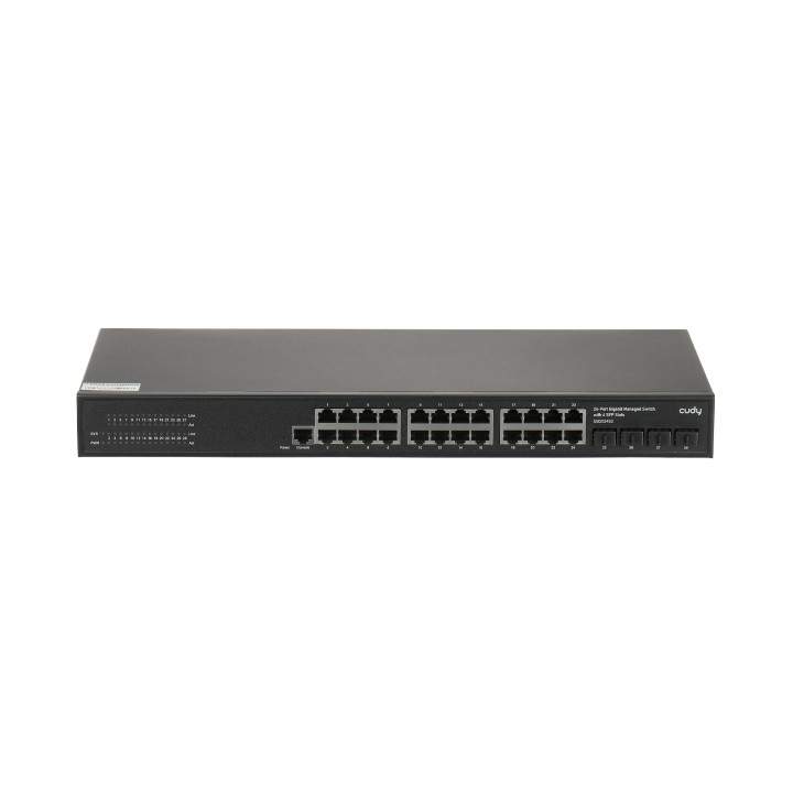 Cudy GS2024S2 24 pordiga juhitav Gigabit lüliti