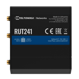 Reititin TELTONIKA TK-RUT241 - Wi-Fi 4/N, 100Mbps, Ethernet
