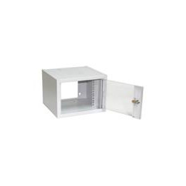 CATlink / Digitus 10" 4U 315x232x300 seinale kinnitatav riiulikapp, klaasuks (RAL 7035)