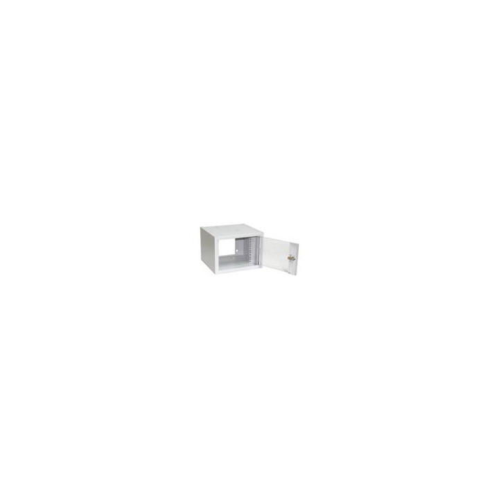 CATlink / Digitus 10" 4U 315x232x300 sieninė spintelė, stiklinės durys (RAL 7035)