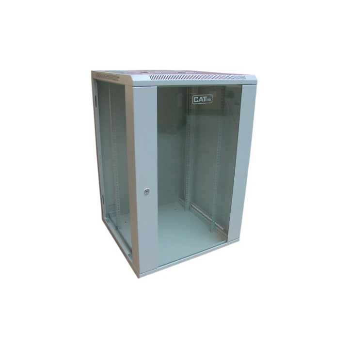 CATlink/Digitus 19" 18U 600x600 sienas statīvs skapis (RAL 7035)
