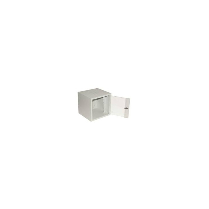 Сетевой шкаф CATlink / Digitus, 10", 6U, 315x300, для настенного монтажа, с дверью из стекла (RAL 7035)