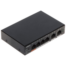 Dahua CS4006-4GT-60 6 portu mākoņpārvaldīts Gigabit PoE slēdzis ar 4 PoE portiem