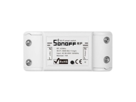 Smart switch WiFi + RF 433 RF R2 (JAUNS) Sonoff