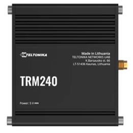 TELTONIKA TK-TRM240 Gigabitu Ethernet maršrutētājs ar 1000 Mbps Wi-Fi caurlaidību