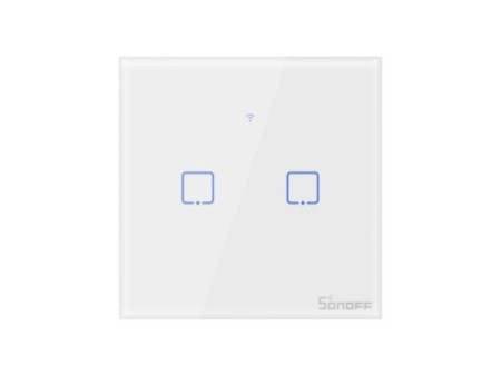 Smart Switch WiFi T0 EU TX (2 kanāli) Sonoff