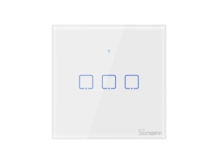 Smart Switch WiFi T0 EU TX (3 kanāli) Sonoff