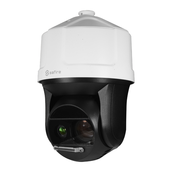 SAFIRE SF-IPSD9950-2Y-L800 IP/PoE Speed Dome PTZ Camera, 50x Optical Zoom, IP67