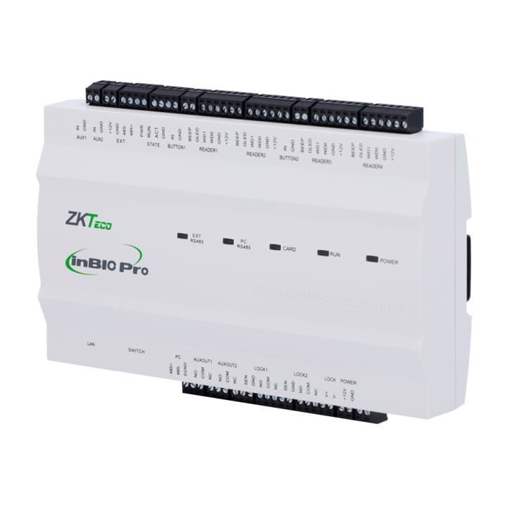 ZKTECO ZK-INBIO260PRO biometrinen sormenjälkipääte ja RS-485