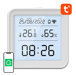 Gosund S6 Smart Temperature and Humidity Sensor WiFi LCD Tuya