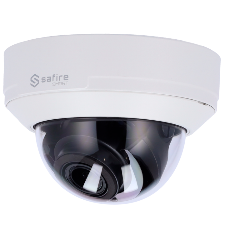 SAFIRE SMART SF-IPD540ZA-6I1 6MP IP PoE Dome Camera with Wi-Fi, IP67, IR 50m