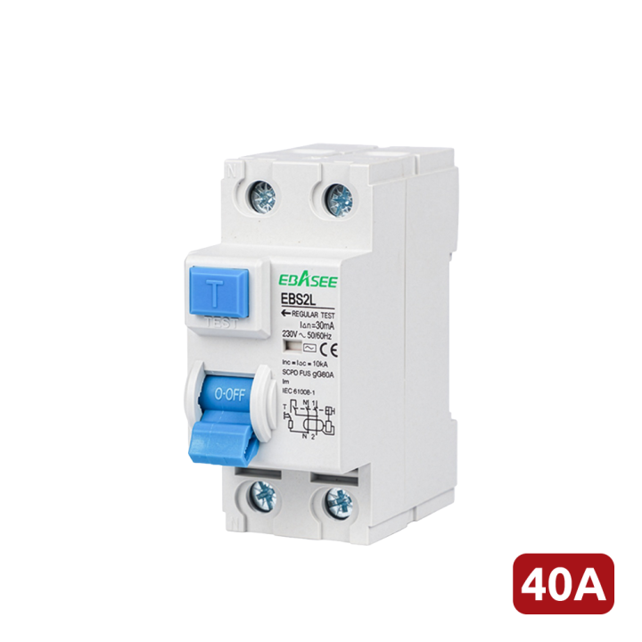 MARCA BLANCA EBS2L-40A-2P Miniature Circuit Breaker 40A 2P