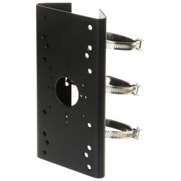 Hikvision DS-1275ZJ-SUS(Black) Vertikāls staba stiprinājums ložu kamerām, 10 kg