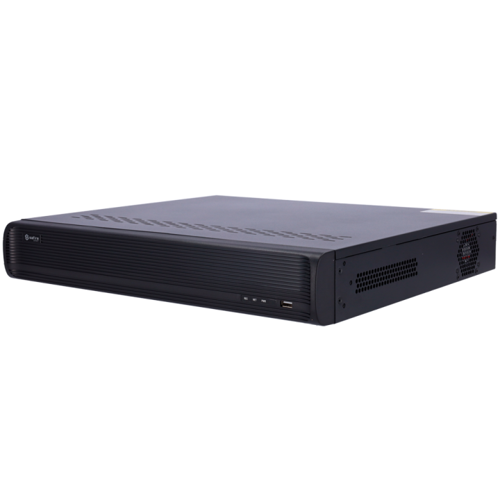 SAFIRE SMART SF-NVR8432A-16P-B2 32 kanālu NVR ar 16 PoE portiem, 12 MP ierakstīšana