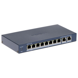 Hikvision DS-3E0310HP-E(C) 8-porttinen PoE-kytkin 120W