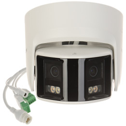 Hikvision DS-2CD2347G2P-LSU/SL(2.8mm)(C) 4MP panoraamne ColorVu fikseeritud torni IP-kaamera IP67, PoE, AI analüütikaga