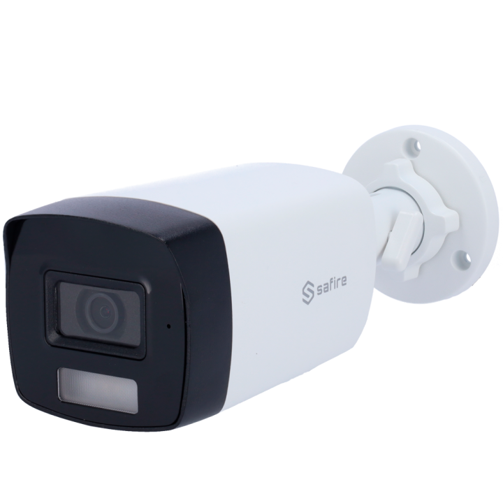 Цилиндрическая IP-камера SAFIRE SF-B035A-3KP-DL, 3K, IP67, объектив 2.8мм, ИК 40м, встроенный микрофон