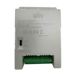 UNIVIEW UV-PWR-DC1208-C16-EU 12V 5A Industrial Power Supply