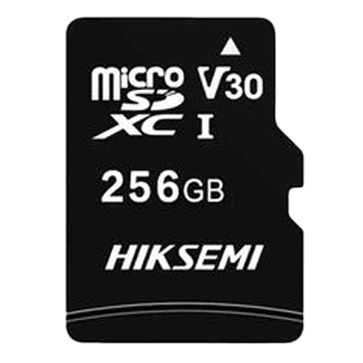 HIKSEMI HS-TF-C1STD-256G-NA 256 Gt microSDXC-muistikortti UHS-I Class 10 valvontaan ja 4K-videoon