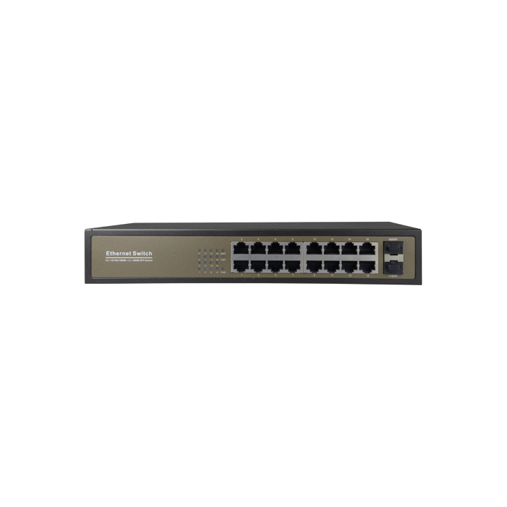 Управляемый гигабитный PoE коммутатор MARCA BLANCA SW1816GT-2GF
