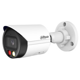 Dahua IPC-HFW2649S-S-IL-0280B 6MP 4K Bullet IP kamera su 2.8mm fiksuotu objektyvu, Smart H.265+, PoE, IR 40m, lauko
