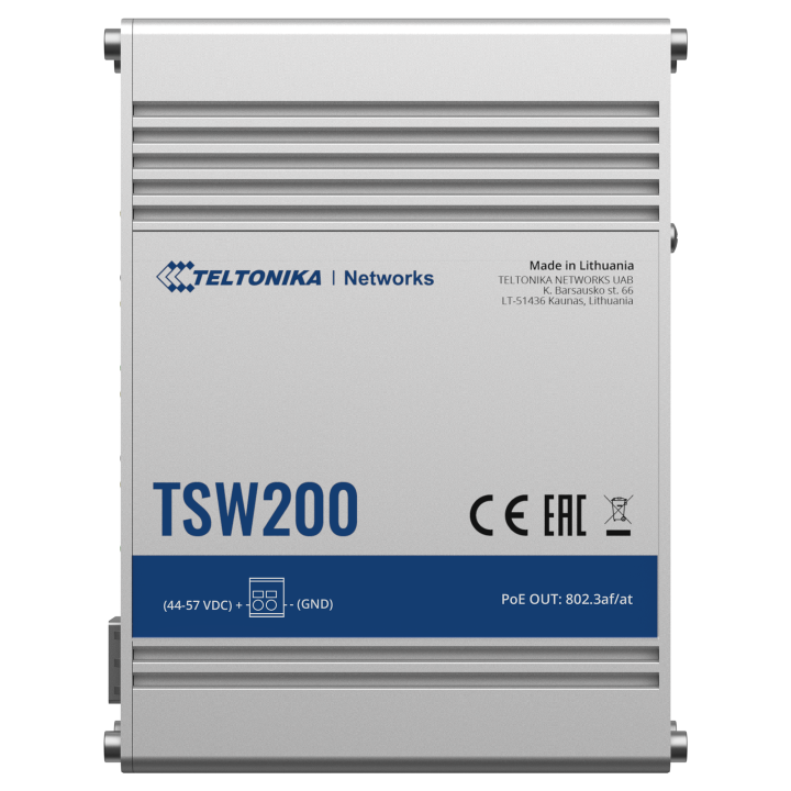 TELTONIKA TK-TSW200 Managed Gigabit PoE Switch