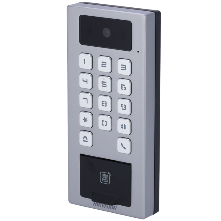 HIKVISION DS-K1T502DBFWX-CE1 Access Control Terminal with Wi-Fi, Bluetooth, PoE, RFID, IP65