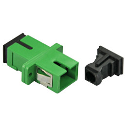 SC/APC ühemoodiline Simplex fiiberoptiline adapter (sidur)