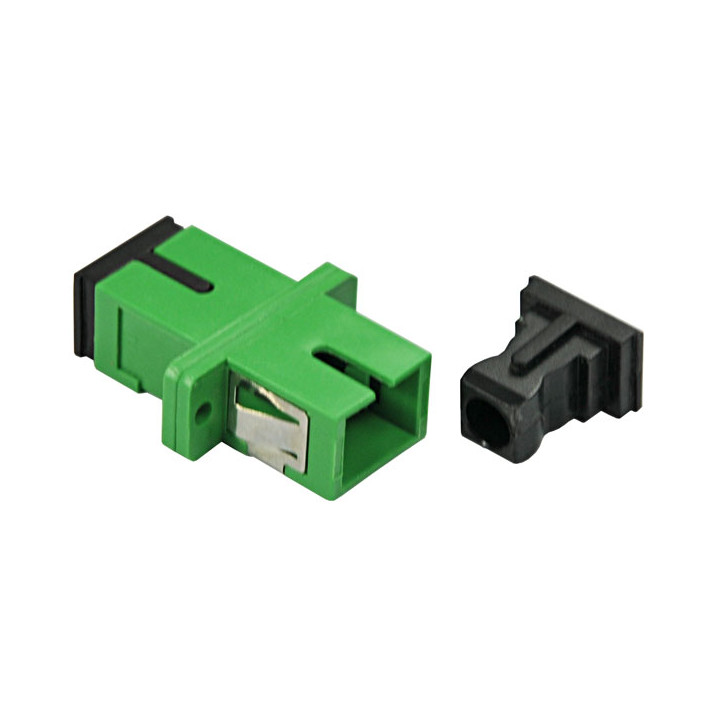 SC/APC ühemoodiline Simplex fiiberoptiline adapter (sidur)