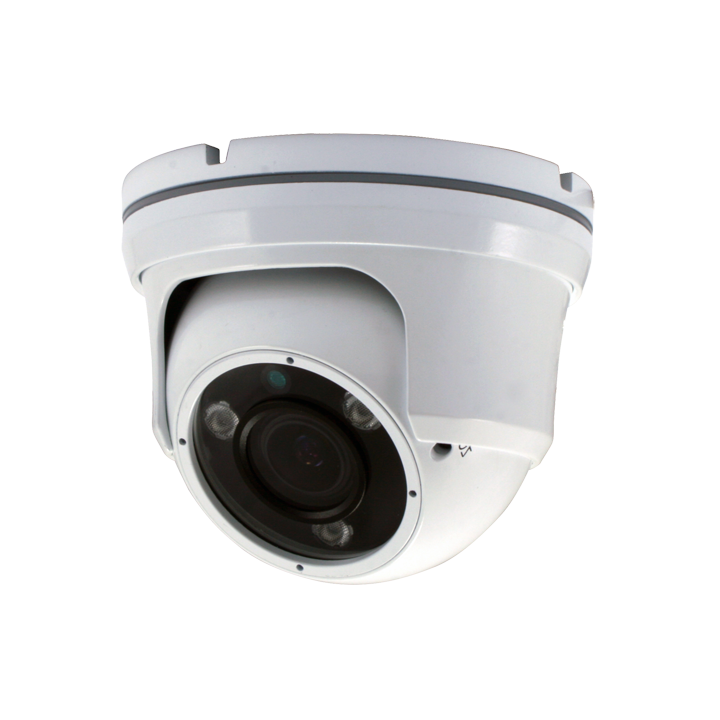 MARCA BLANCA DM957VIB-FHAC IP66 Dome Camera, 2.8-12mm Varifocal, 40m IR