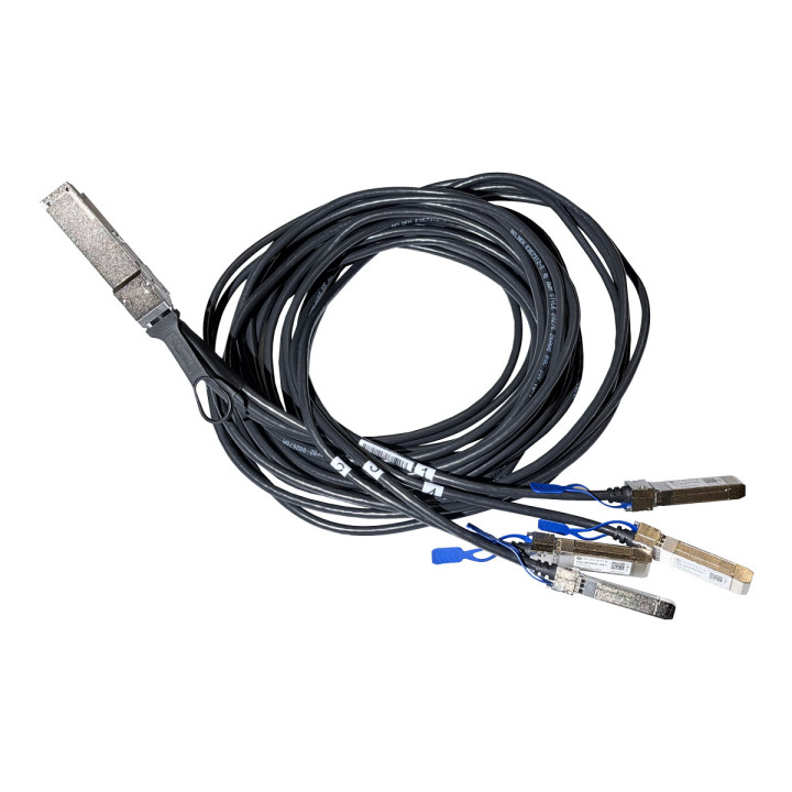 MikroTik RTB-DQ+BC0003-DS+ QSFP56 200G Breakout kaapeli 4x50G