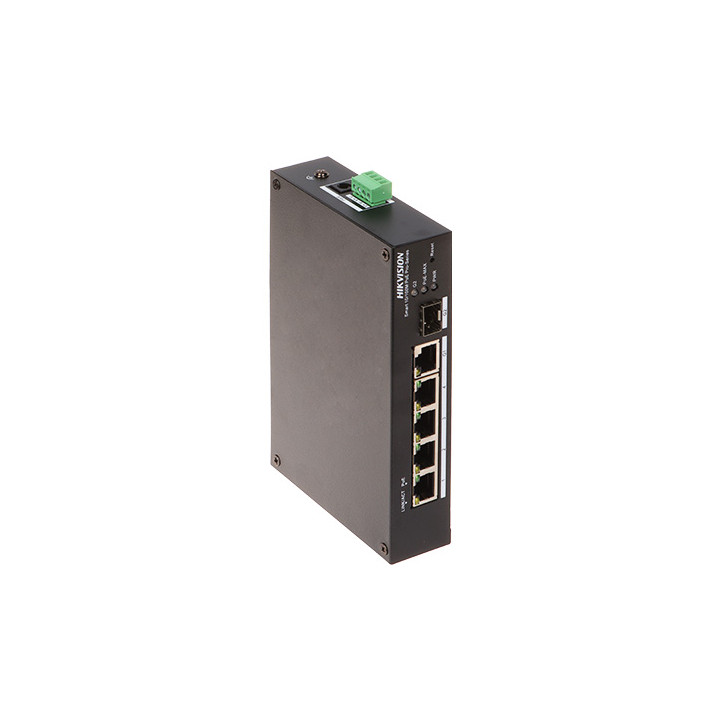 Hikvision DS-3T1306P-SI/HS 100 Mbps āra PoE slēdzis 6 porti