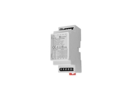 Gledopto GL-C-011P, Zigbee Pro 5-in-1 LED kontrolieris (Zigbee+RF) 12V-54V DC, saderīgs ar DIN sliedi