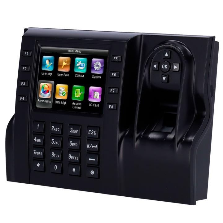 ZKTECO ZK-TA-ICLOCK-560ZMM-12-W biometrinis pirštų atspaudų laiko stebėjimo terminalas su RFID, 3000 vartotojų, IP65