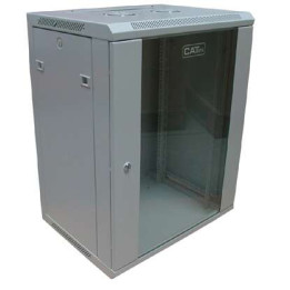 CATlink/Digitus 19" 12U 600x600 divu sekciju pie sienas stiprināms tīkla skapis (RAL 7035)