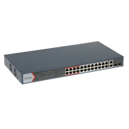 Hikvision DS-3E1326P-EI(B) 24-Port Fast Ethernet Smart PoE Switch