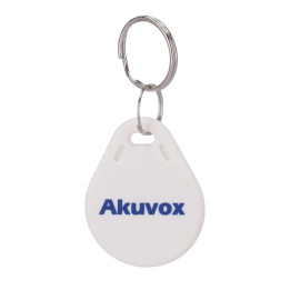 AKUVOX AK-TAG-MF-P RFID Keychain Tag (MIFARE Classic, 13.56 MHz)