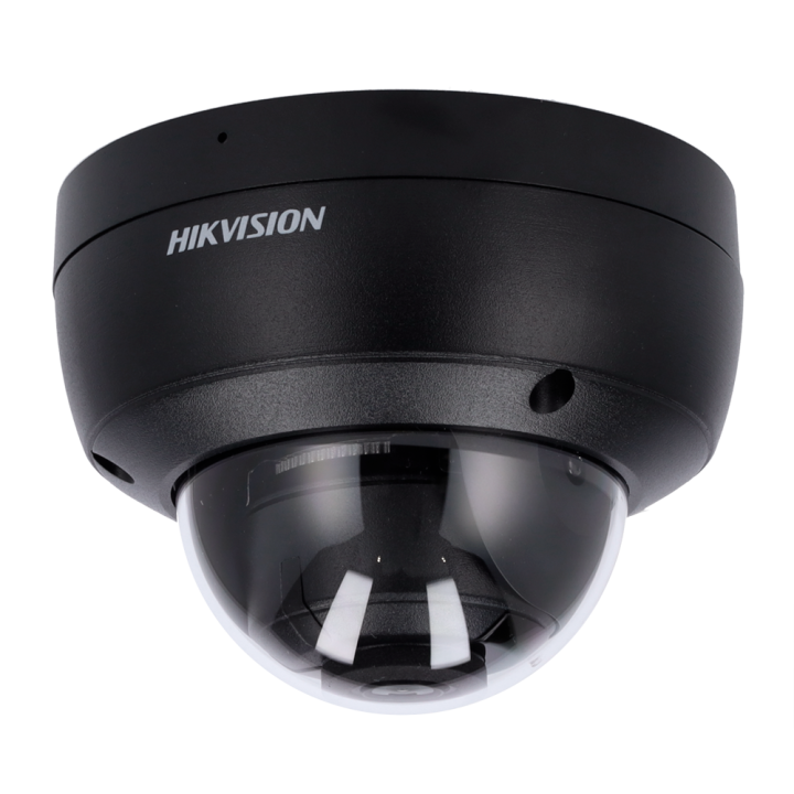 HIKVISION PRO DS-2CD2186G2-ISU 8MP 4K PoE IP kupola kamera ar IR 30m, IP67, WDR 120dB, iebūvētu mikrofonu, microSD līdz 512GB