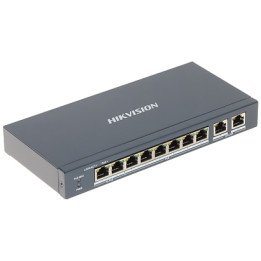 Hikvision DS-3E1310HP-EI 8 pordiga PoE lüliti