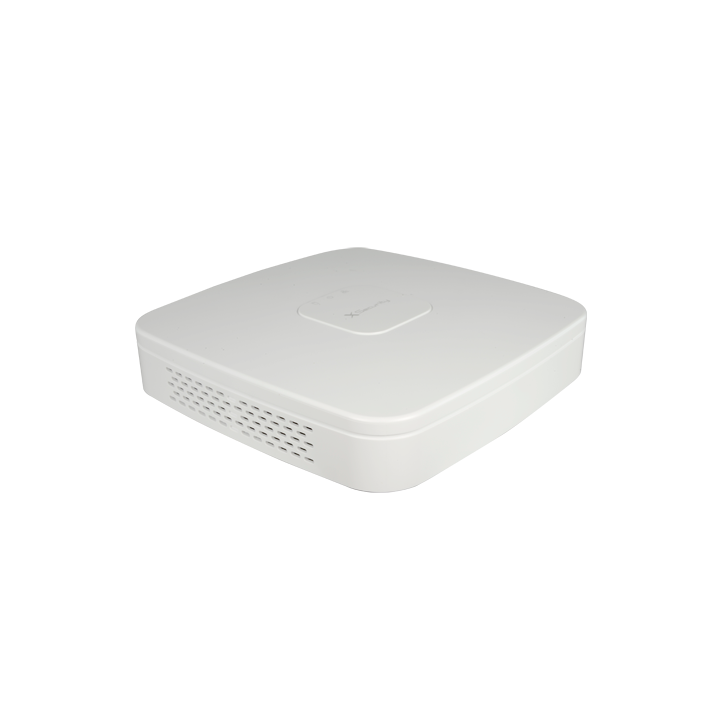 DAHUA XS-NVR2104M 4 kanālu PoE NVR, 6MP IP kameras ierakstītājs ar H.265