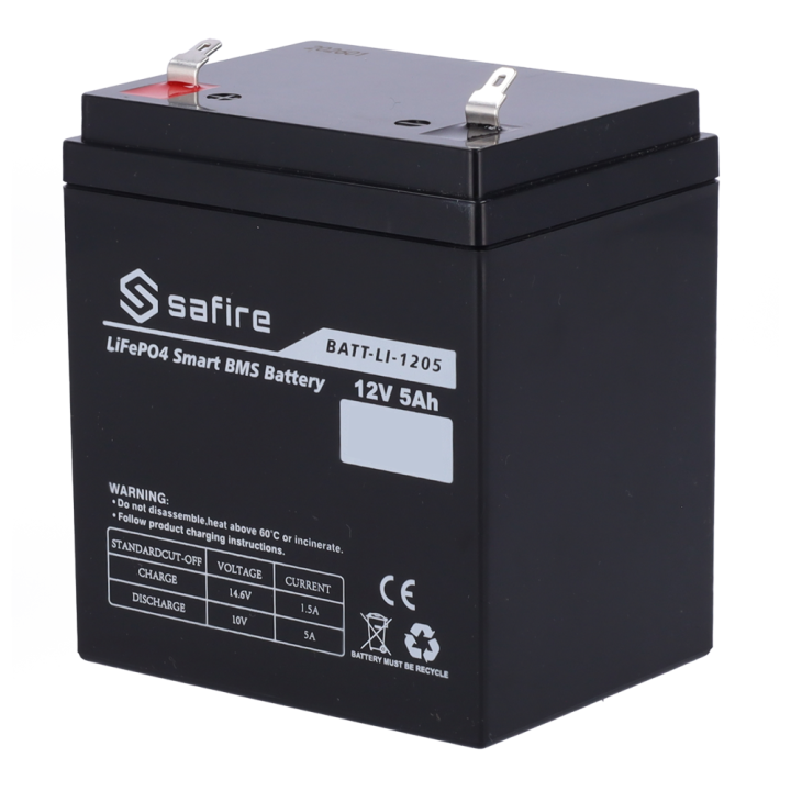 SAFIRE BATT-LI-1205 12V Battery / Powerbank