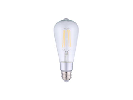 Shelly Viedā LED spuldze WiFi VintageST64 E27 7W Dimmer E27