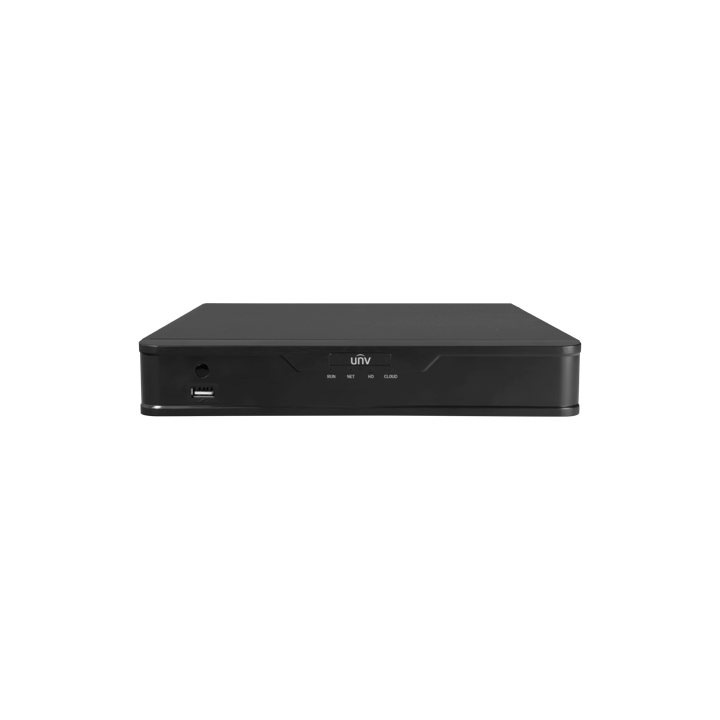 UNIVIEW EASY UV-NVR201-08Q 8 kanālu NVR tīkla video reģistrators ar audio
