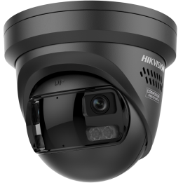 HIKVISION PRO DS-2CD2387G3P-LIS2UY/SRB(180°)MUST 8MP 4K torniga IP-kaamera PoE, IP67, kahe valgustusega, 2,8 mm fikseeritud obje