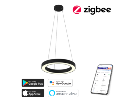 Viedā šūnu lampa 60cm 52W melna (Zigbee)