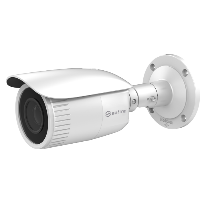 SAFIRE SF-IPB786ZH-2E IP67 Bullet IP/PoE Camera with Wi-Fi, Varifocal 2.8-12mm, microSD