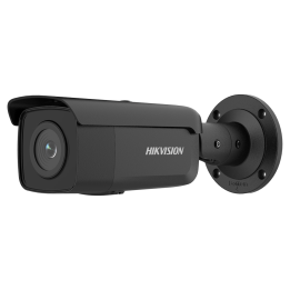 DS-2CD2T46G2-4I(4mm)(C)(BLACK) HIKVISION PRO 4MP Bullet IP Camera with PoE and IR